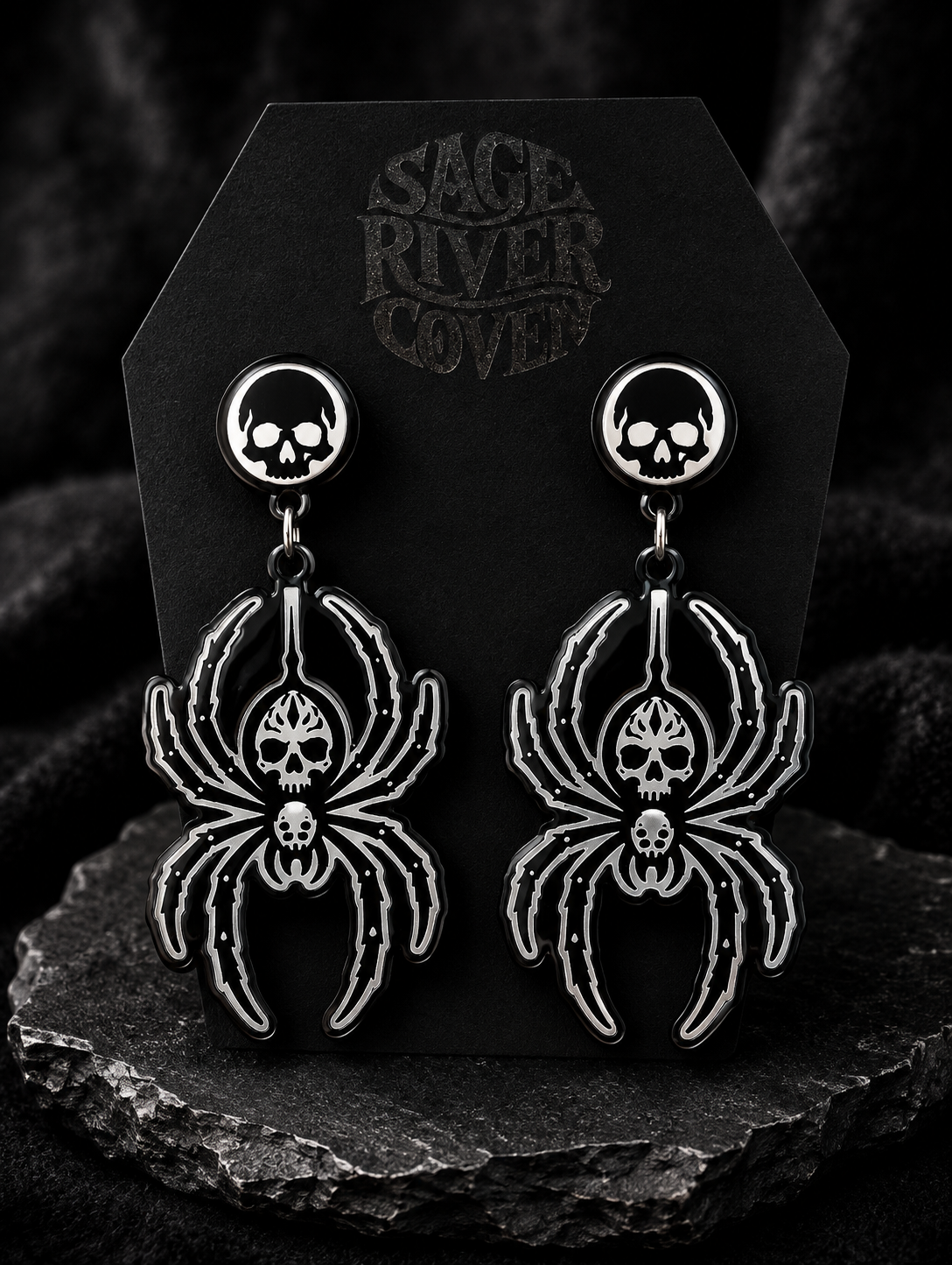 Widow’s Memento Earrings
