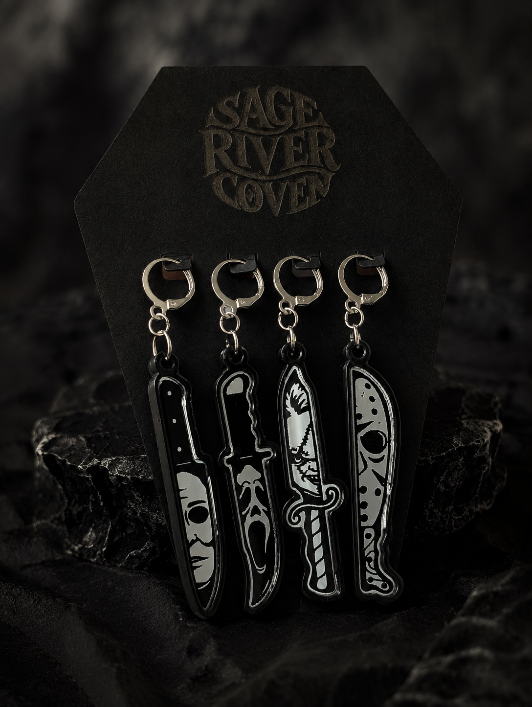 Final Cut Horror Earrings